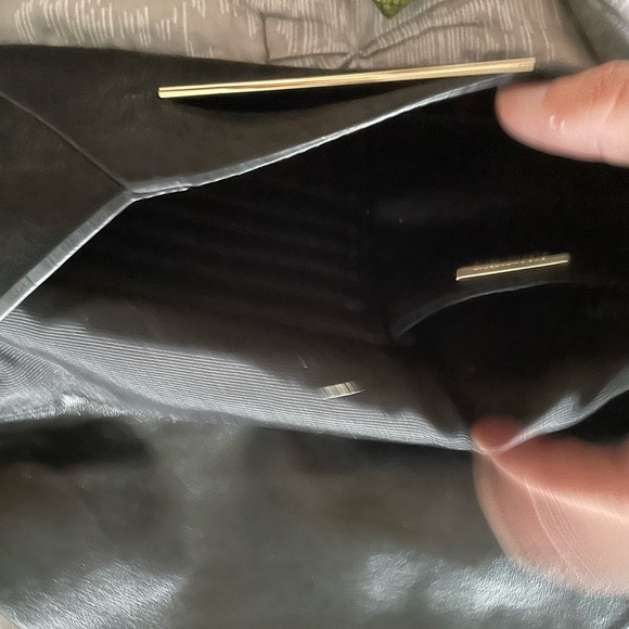 Black bcbg envelope evening bag - Picture 3 of 3